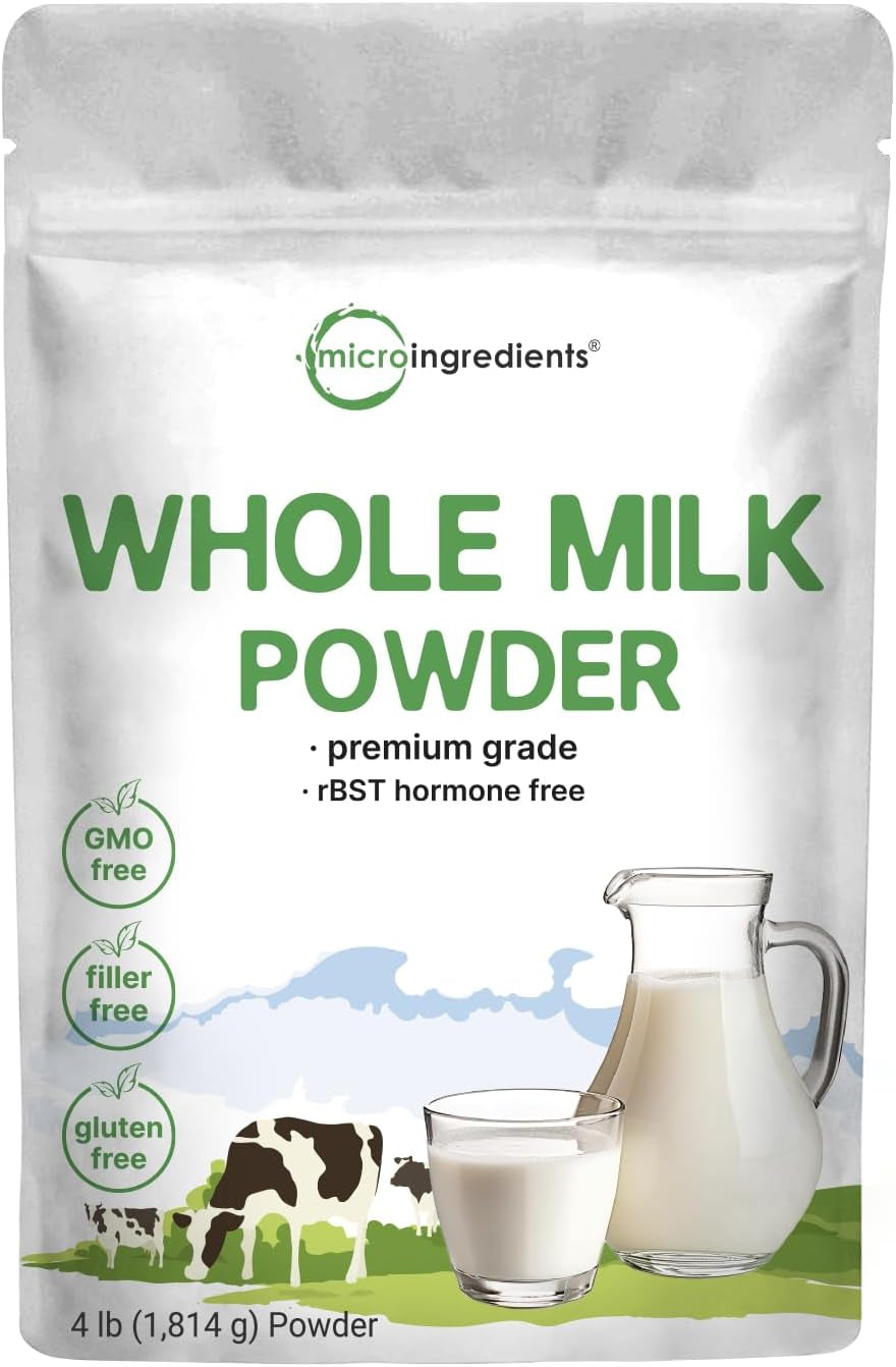 Organic Coconut Milk Powder, 2 Pound (32 Ounce), Plant-Based Creamer, Perfect for Coffee, Tea and Smoothie, Non-Gmo and Keto Friendly