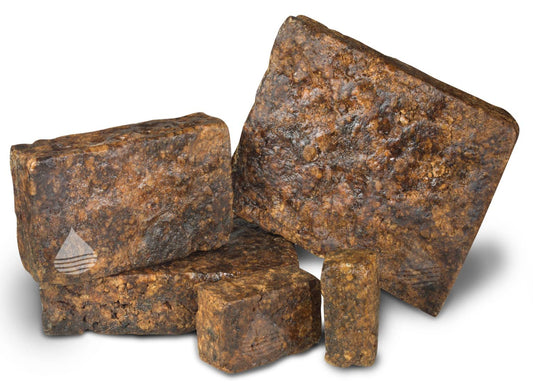 Raw African Black Soap 8Oz 100% Raw Natural Soap for Acne, Eczema, Psoriasis, Scar Removal Face and Body Wash. Handmade